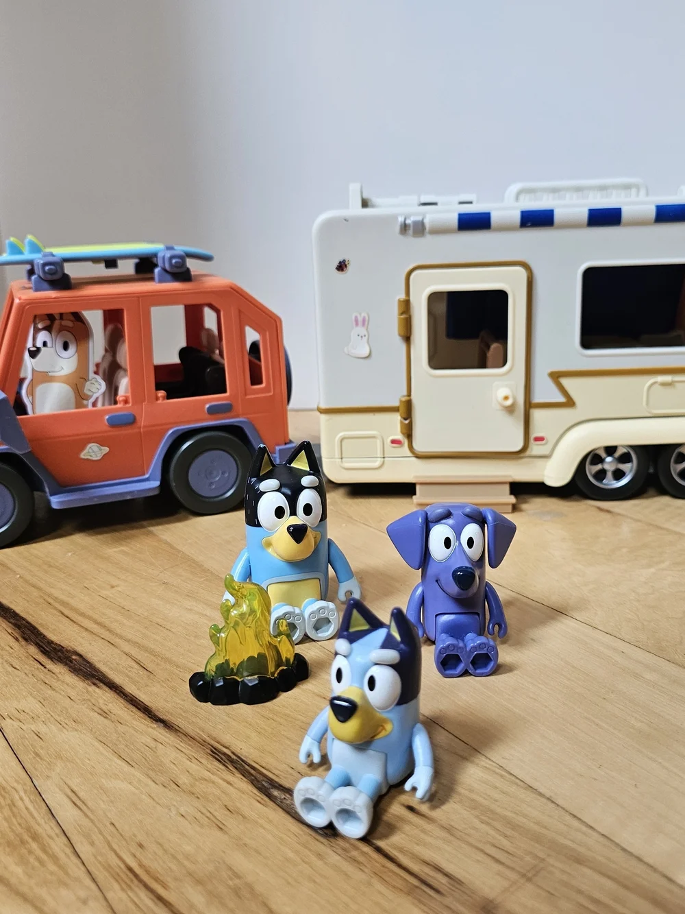 Ultimate BLUEY Caravan and Car Adventures Playset
